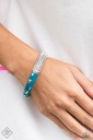 Heart Charm Jewelry Set With Crystals and Turquoise Blue Accents - Fashion Fix - Colorful