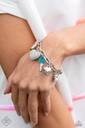 Heart Charm Jewelry Set With Crystals and Turquoise Blue Accents - Fashion Fix - Colorful