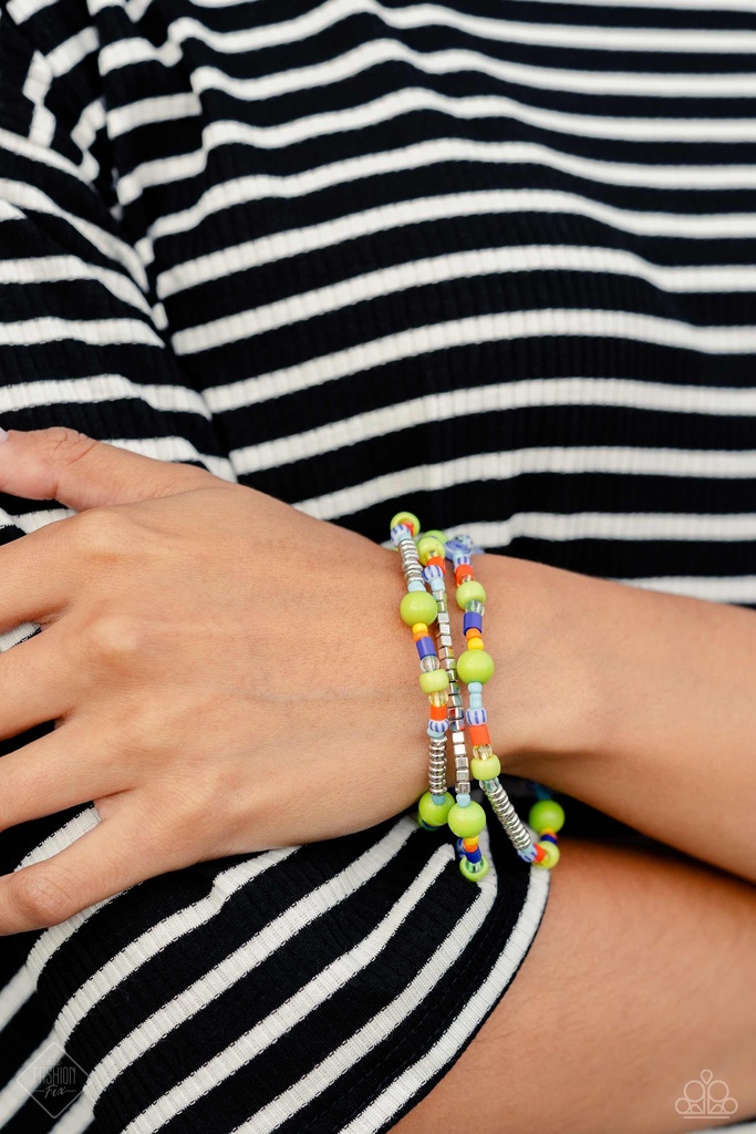 Awesome Seed Bead Jewelry Set With Colorful Accents - Fashion Fix - Collision
