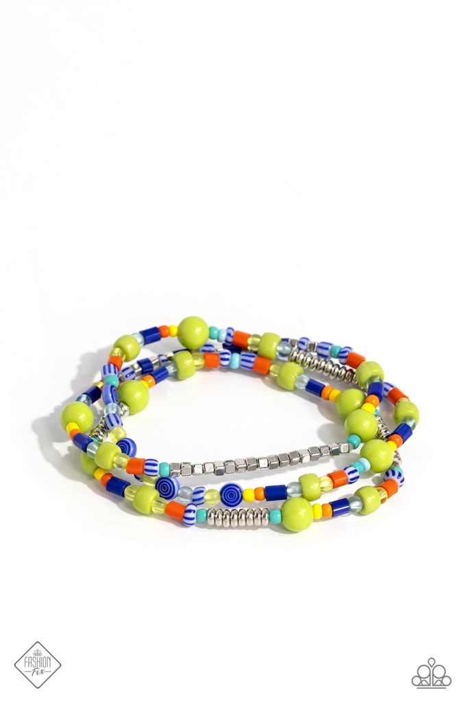 Awesome Seed Bead Jewelry Set With Colorful Accents - Fashion Fix - Collision