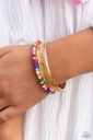 Floral and Beaded Jewelry Set - Fashion Fix - Multicolored Mashup