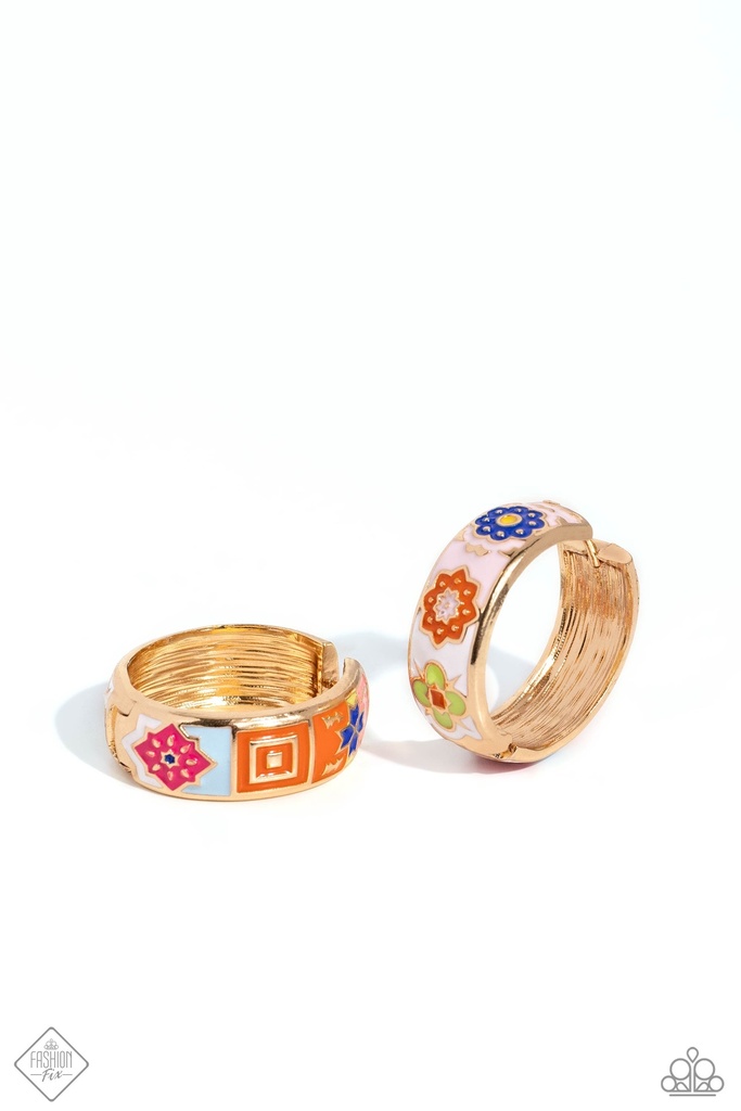 Floral and Beaded Jewelry Set - Fashion Fix - Multicolored Mashup