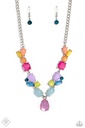 Multi Color Jewelry Set in Silver - Fashion Fix - Puzzled Entertainment