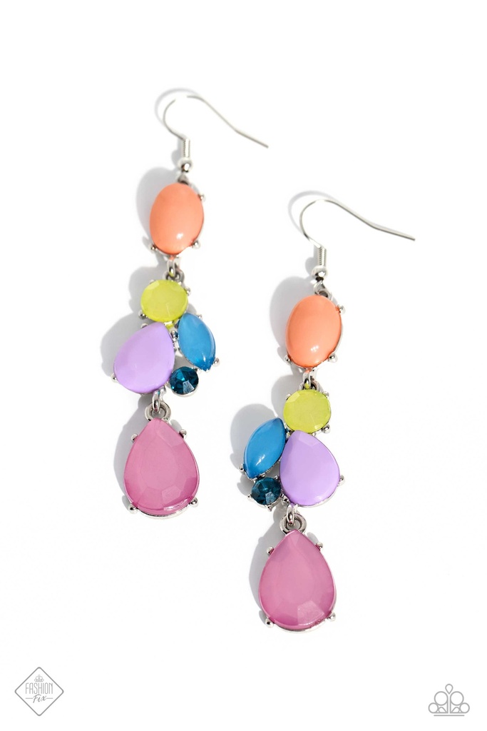 Multi Color Jewelry Set in Silver - Fashion Fix - Puzzled Entertainment