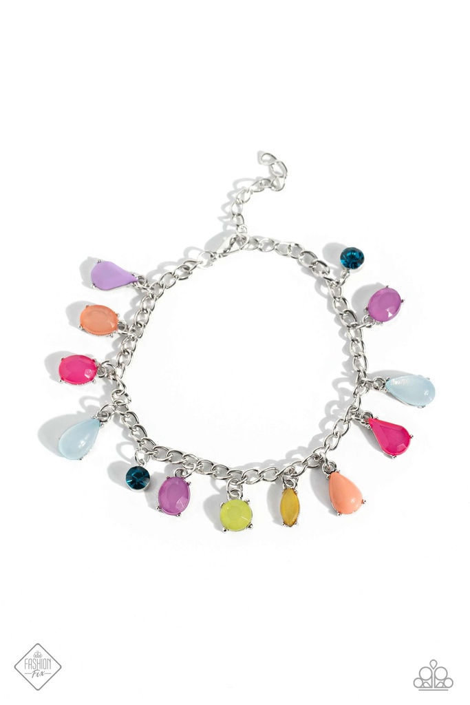 Multi Color Jewelry Set in Silver - Fashion Fix - Puzzled Entertainment