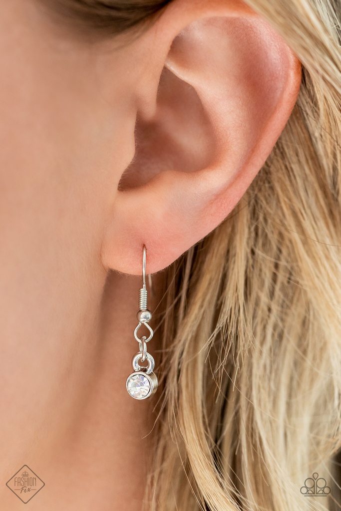 Flower Necklace 3D Pink, Purple, Yellow, Orange, Blue in Silver Chain - Floral Reverie