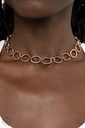 O-Ring Choker Necklace in Copper - 90s Nostalgia
