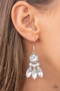 Bridal Earrings With Crystals in Silver Dangle - To Have and to SPARKLE