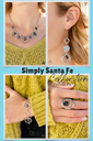 Black Stone Jewelry Set - Fashion Fix - Marble