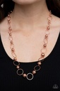 O-Necklace - Copper Beads - Metro Milestone