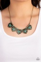 Turquoise Necklace Brass Jewelry - Badlands Basin