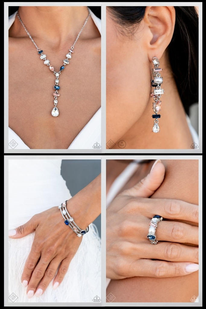 Multi Color Gem Jewelry Set - Fashion Fix - Dreamy Heirloom
